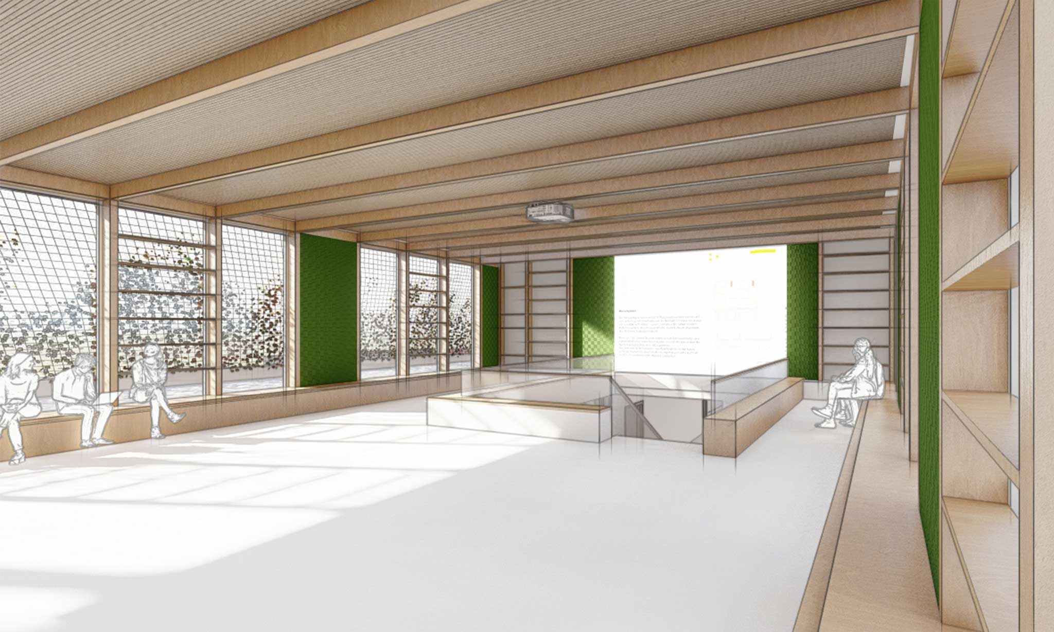 GPG Architekten - Projekt LLF Ansicht Galerie