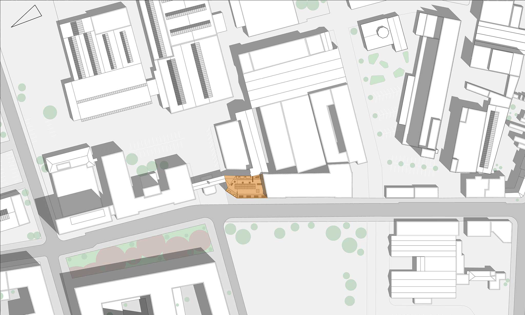 GPG Architekten - Projekt SCZ Ansicht oben